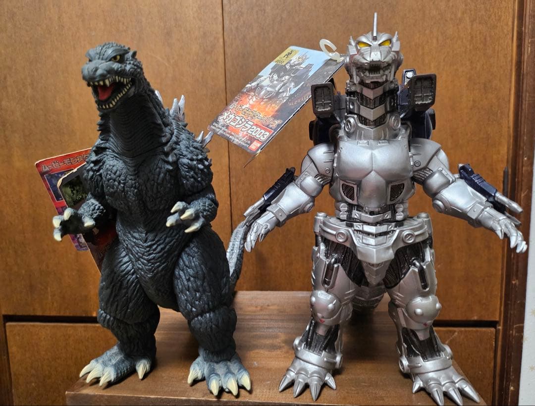 メカゴジラ ゴジラ 2003 ムービーモンスターシリーズ 機龍 釈ゴジ ソフビ