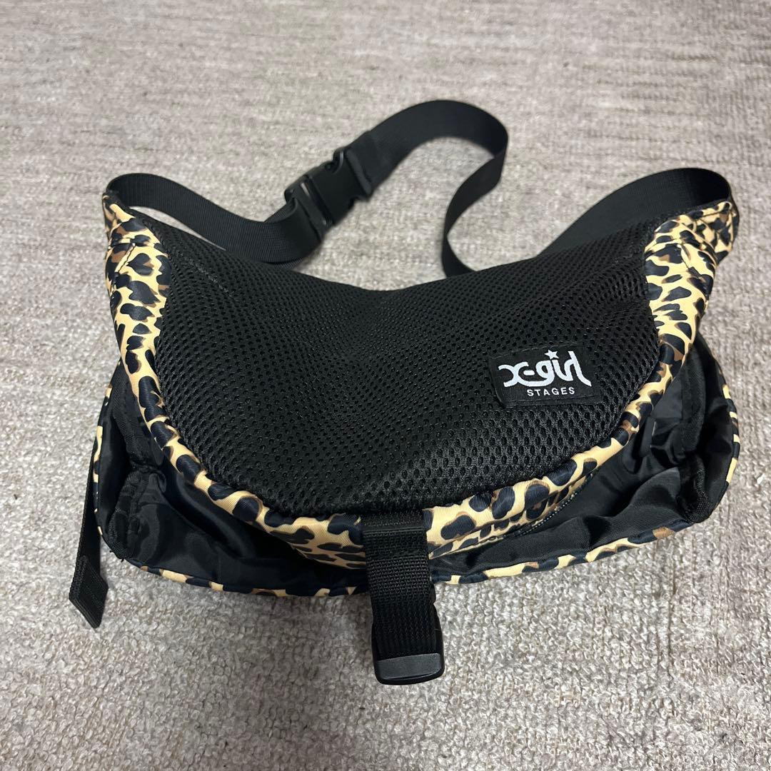 xgirl ヒョウ柄 ボディバッグ - メルカリ