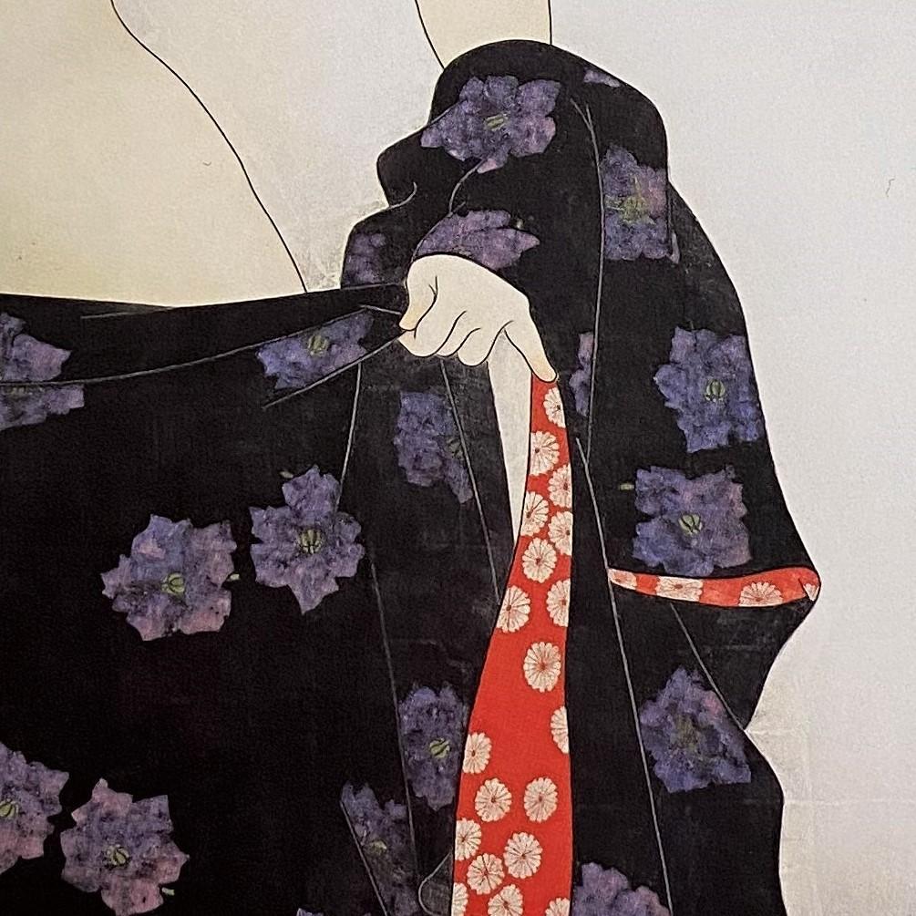 広田多津、【想】、希少な額装用画集より、新品額装付、状態良好