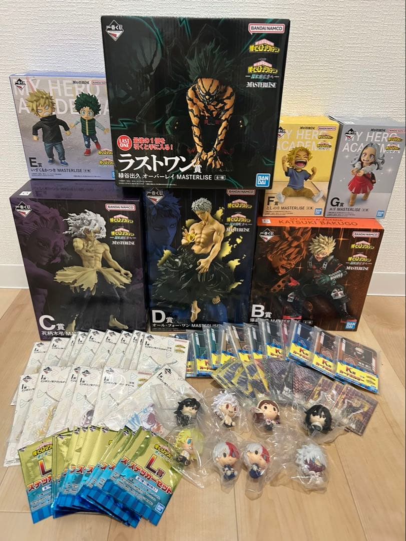 全69点 一番くじ 僕のヒーローアカデミア 更に向こうへ フィギュア ヒロアカ