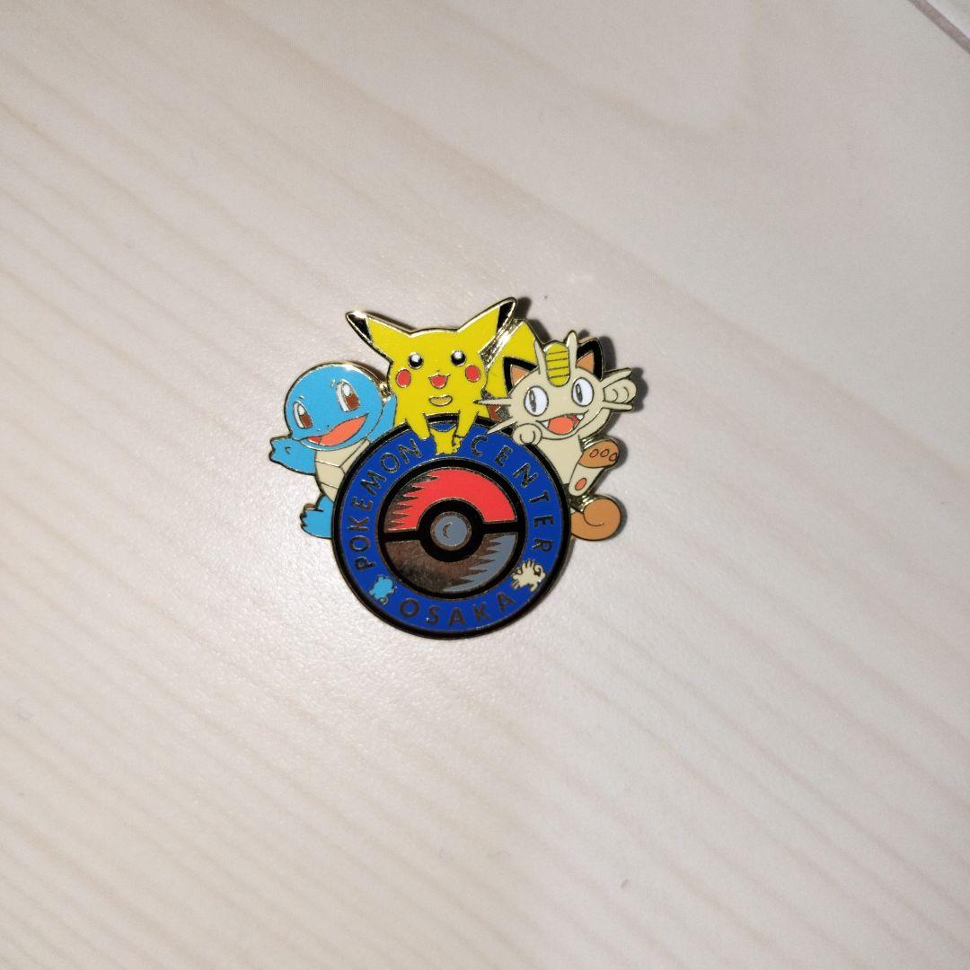 ポケモンセンター大阪 ピンバッジ ポケモンセンター ポケモンセンターオーサカ 大阪 ロゴピンズ