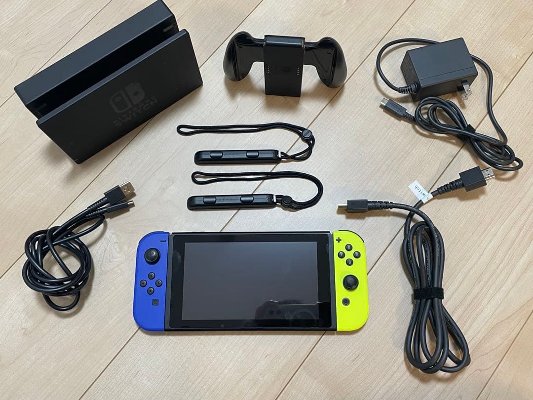 【メモリーカード付】Nintendo Switch 本体 青・黄