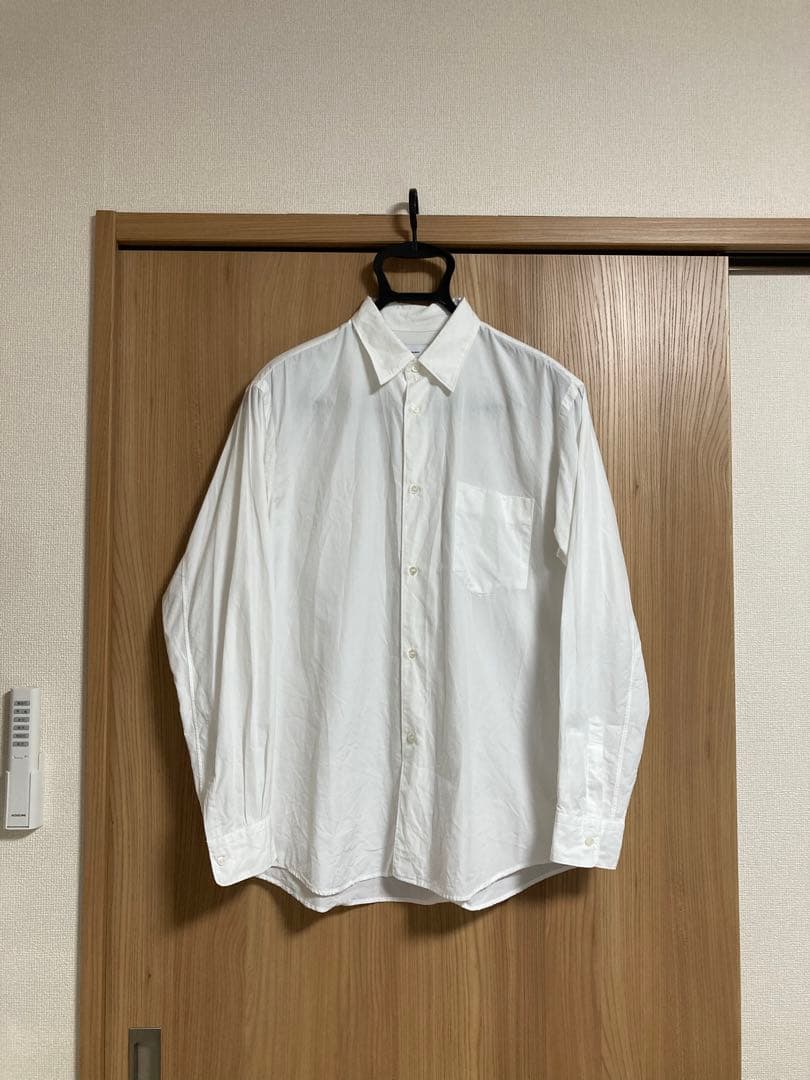 Graphpaper コットンブロード レギュラーカラーシャツ