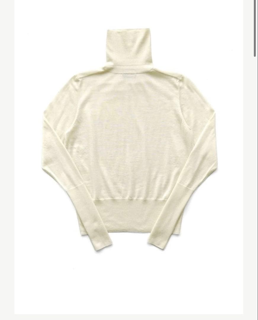 humoresque rib turtle neck ニット