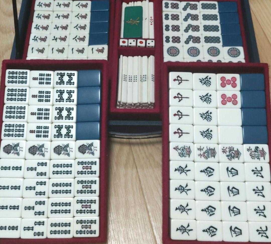 ☆極上・青背☆ ミズノ 丸一 麻雀牌（MVC印） - メルカリ