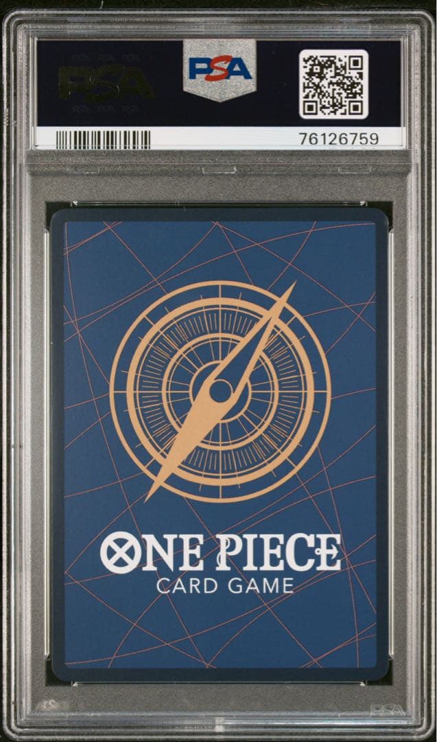 ワンピースカード ウタ シークレット パラレル 【PSA10】 頂上決戦