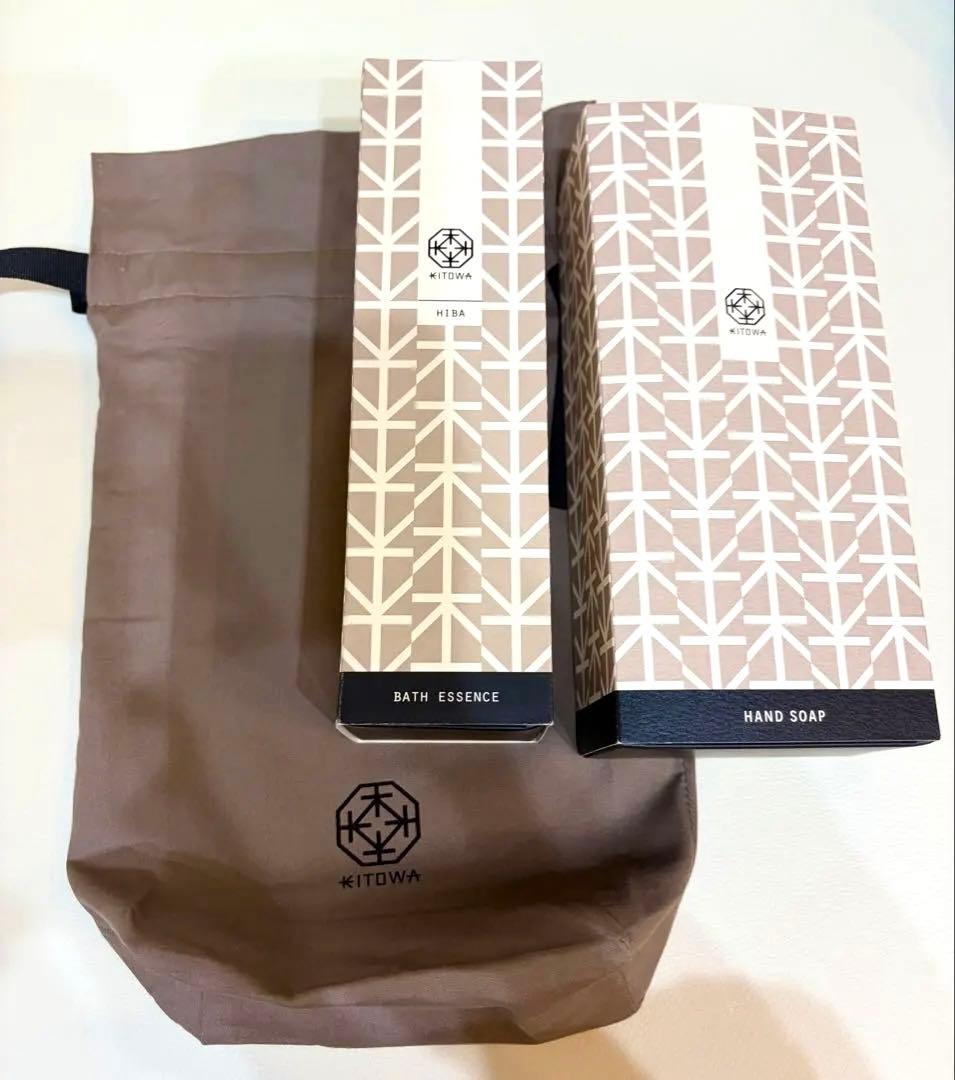 KITOWA】 バスエッセンス ヒバ&ハンドソープセット - メルカリ