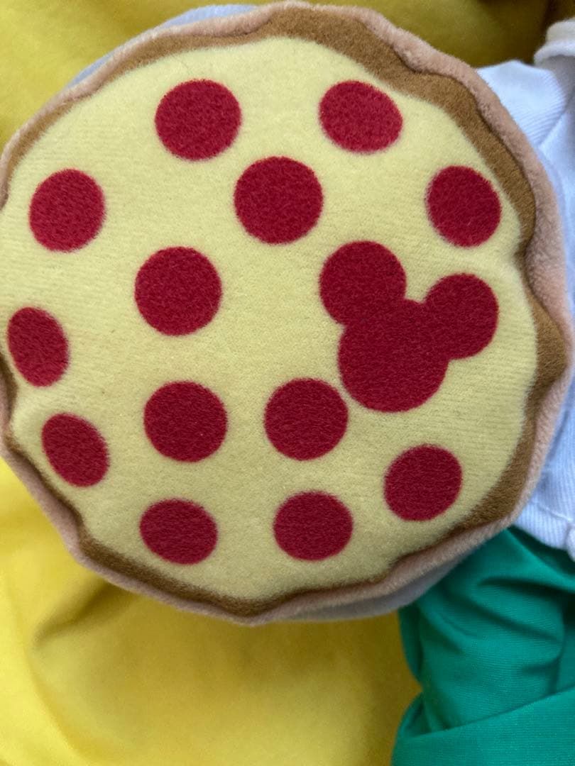 イタリアディズニーストア限定‼️✳️ミッキー ぬいぐるみ シェフ ピザ