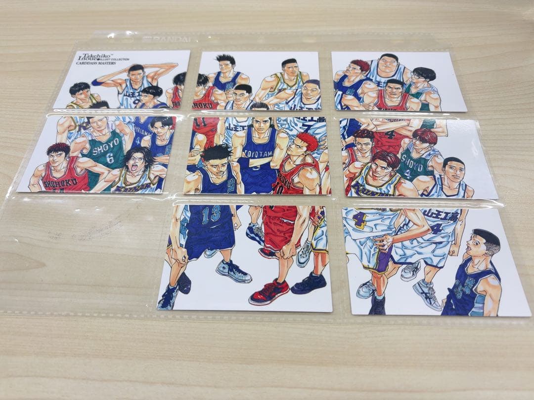 SLAM DUNK スラムダンク カードダスマスターズ No.1〜8セット