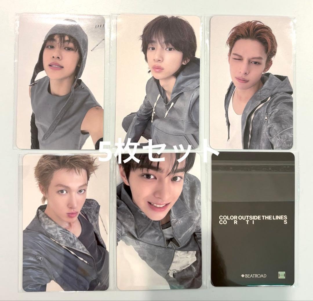CORTIS 1st beatroad ラキドロ 限定 トレカ 5枚セット B - メルカリ