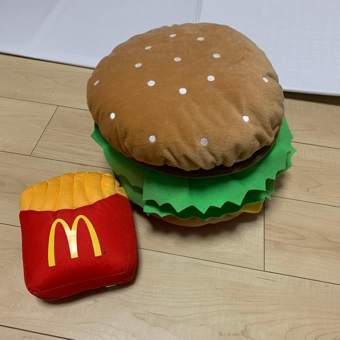マクドナルド ビックマック&ポテトクッション まとめ売り - メルカリ