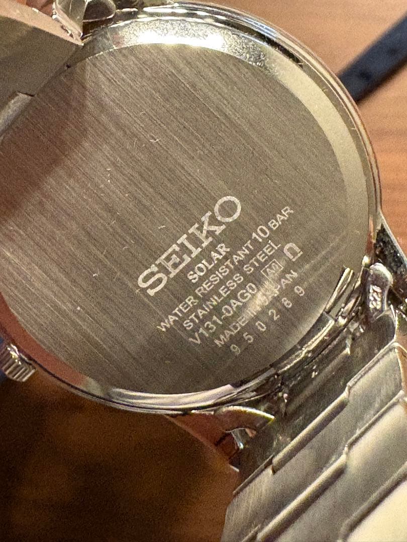 美品 SEIKO セレクション SBPL007 ソーラー V131-0AG0 - メルカリ