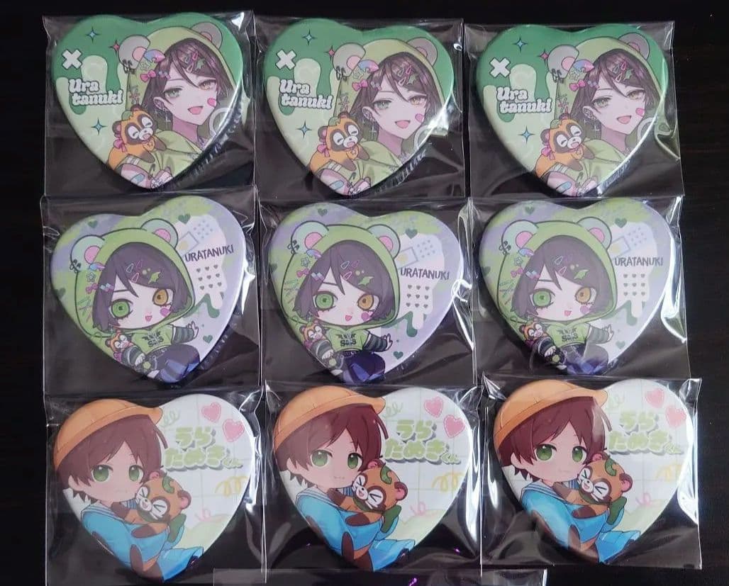 そらまふうらさか そまうさ 缶バッジ うらたぬき - メルカリ