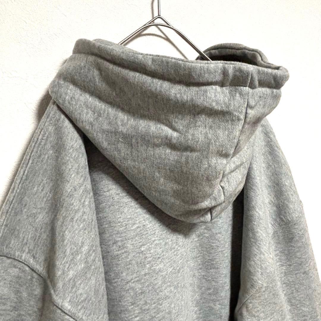 新品タグ付】DAVOUCCIダヴォッチ パーカースウェット ロゴ刺繍 裏起毛