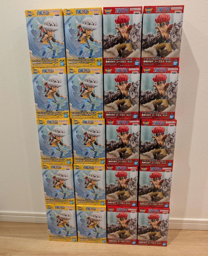 ワンピース ワーコレ 最悪の世代 キッド ロー 20個 まとめ売り - メルカリ