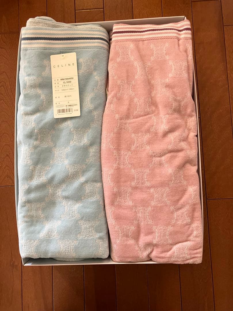 CELINE タオルケットペア 140x 190⭐︎新品未使用 楽天市場】セリーヌ タオルケットの通販