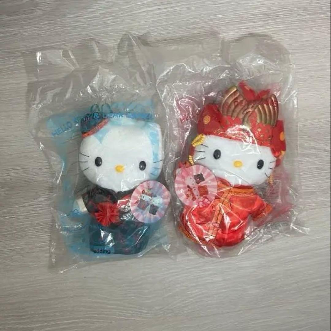 希少品 ハローキティ ダニエル ぬいぐるみ 2体セット マクドナルド限定