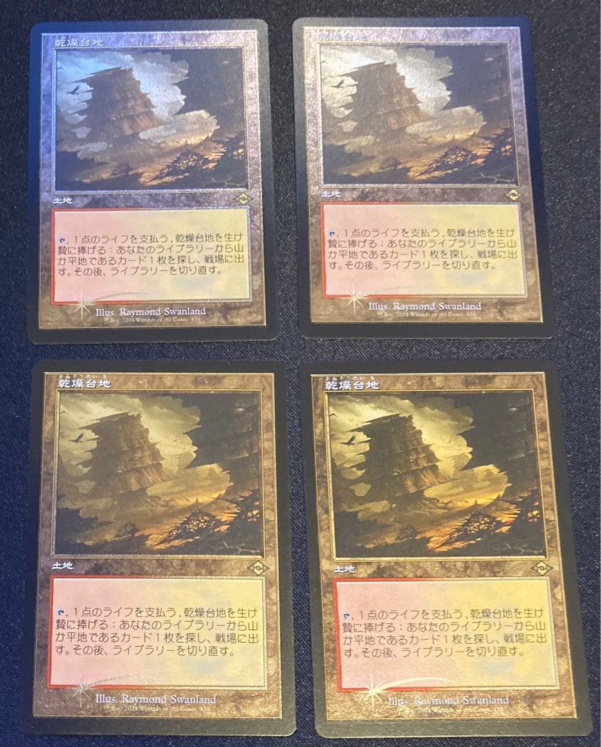 乾燥台地エッチングfoil4枚セット