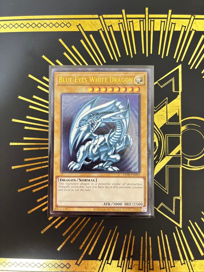 遊戯王　青眼の白龍　レリーフ　英語版 遊戯王 英語 青眼の白龍 シークレット FL1 ブルーアイズ EX 1枚の通販