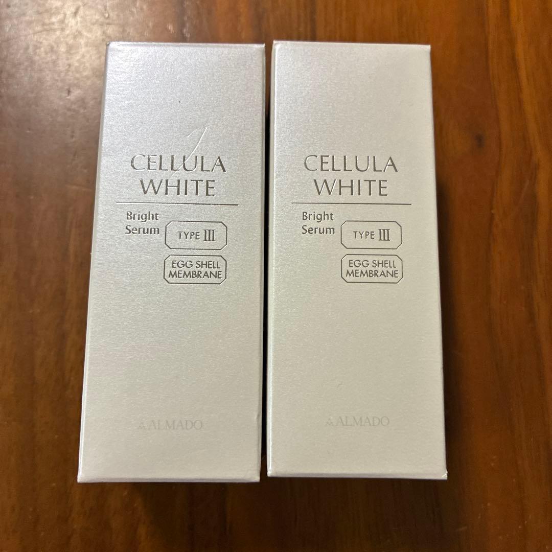 チェルラーホワイトブライトセラム2つ
