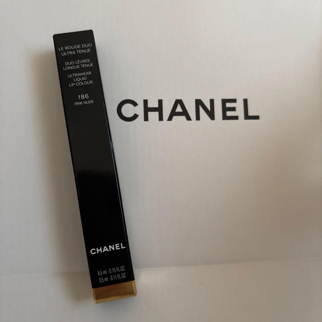 【新品・未開封】シャネル ルルージュデュオウルトラトゥニュ 186 ピンクヌード CHANEL ル ルージュ デュオ ウルトラ トゥニュ 186 ピンク ヌード