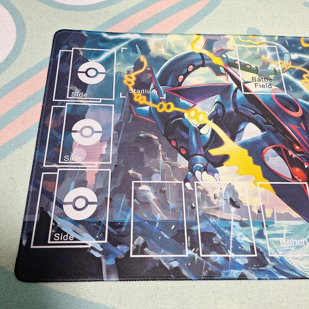 ミ*や様 ポケモンカード 色違いメガレックウザラバープレイマット
