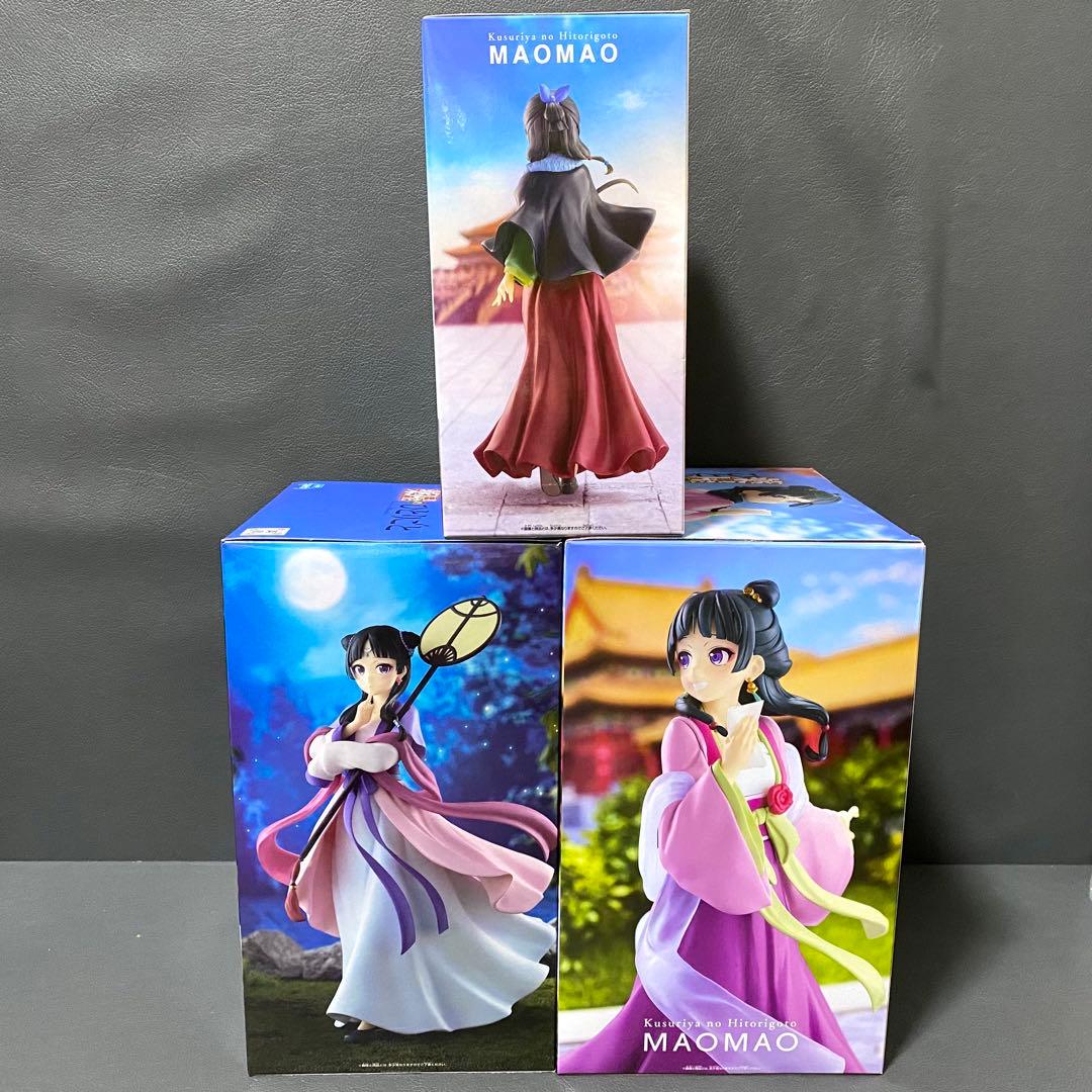 薬屋のひとりごと 猫猫 フィギュア 月精 ポンチョ 園遊会 3点セット