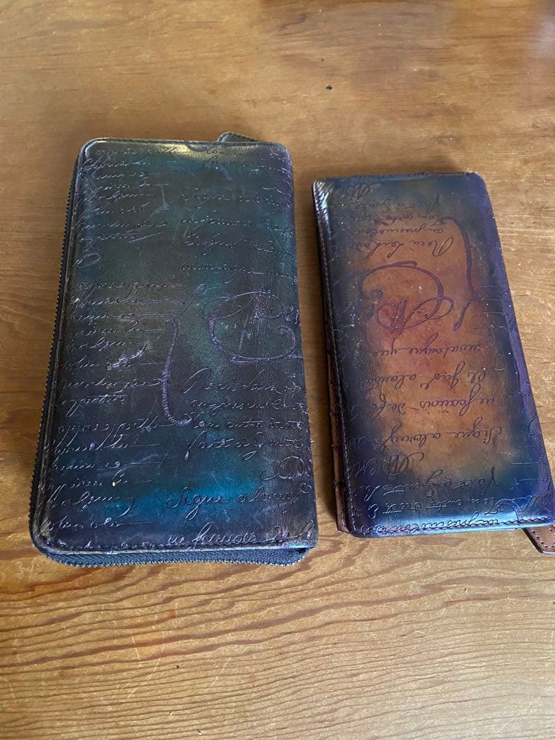 ベルルッティレザー長財布セット