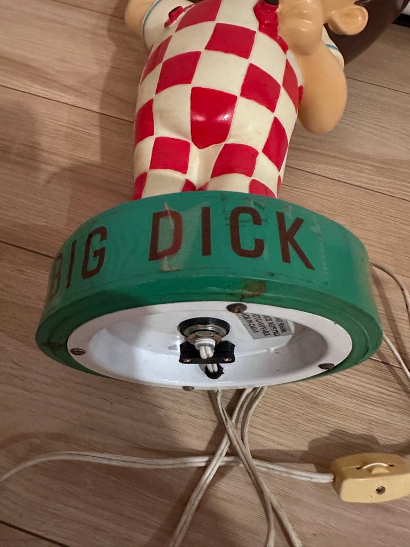 ビンテージBIG BOYオマージュBIG DICK特大スタンドライト照明