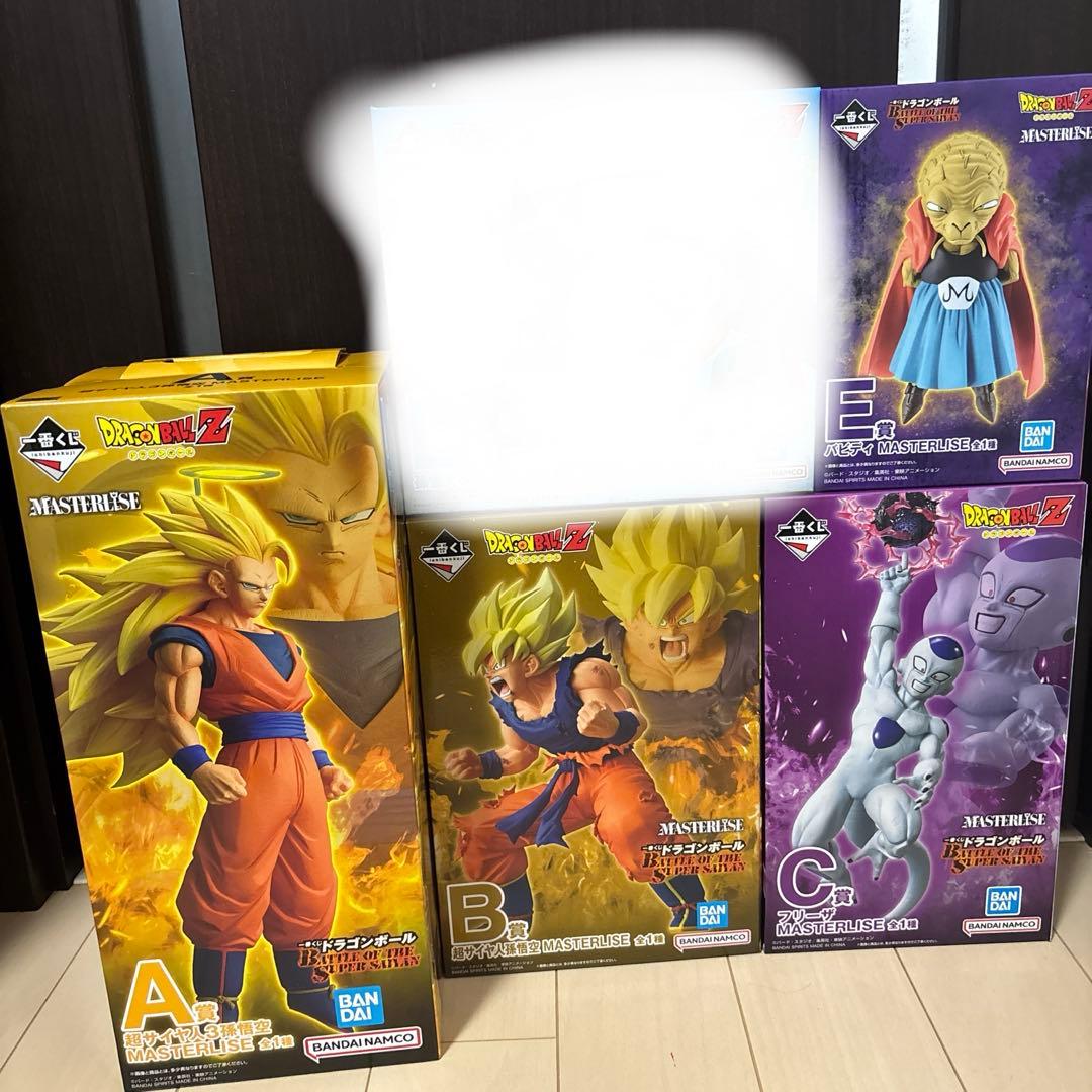 一番くじ　ドラゴンボールA賞B賞C賞E賞フィギュアまとめ売り