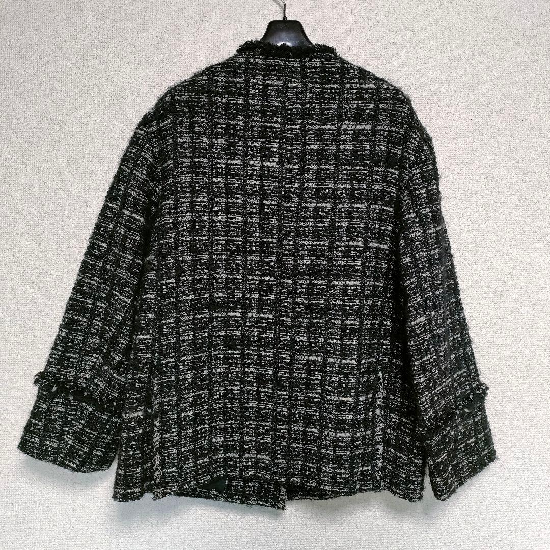 ✨極美品✨】IENA◎Monotone Tweedジャケットブラック - メルカリ