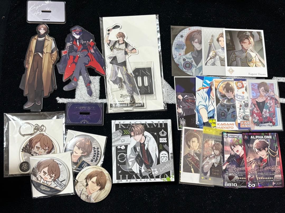 にじさんじ 加賀美ハヤト アクスタ 缶バッジ チェキ まとめ売り - メルカリ