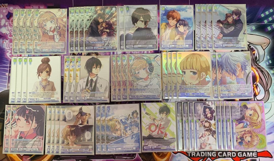 即日発送ヴァイスシュヴァルツブラウ HoneyWorks デッキ