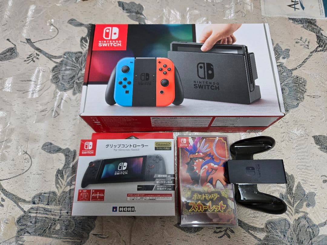 Nintendo Switch ポケモンスカーレット ポリグリップ付属