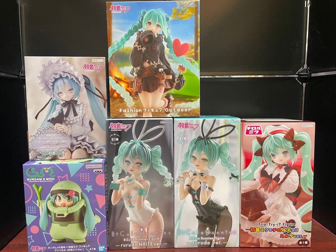 初音ミク　人気フィギュアセット 7体