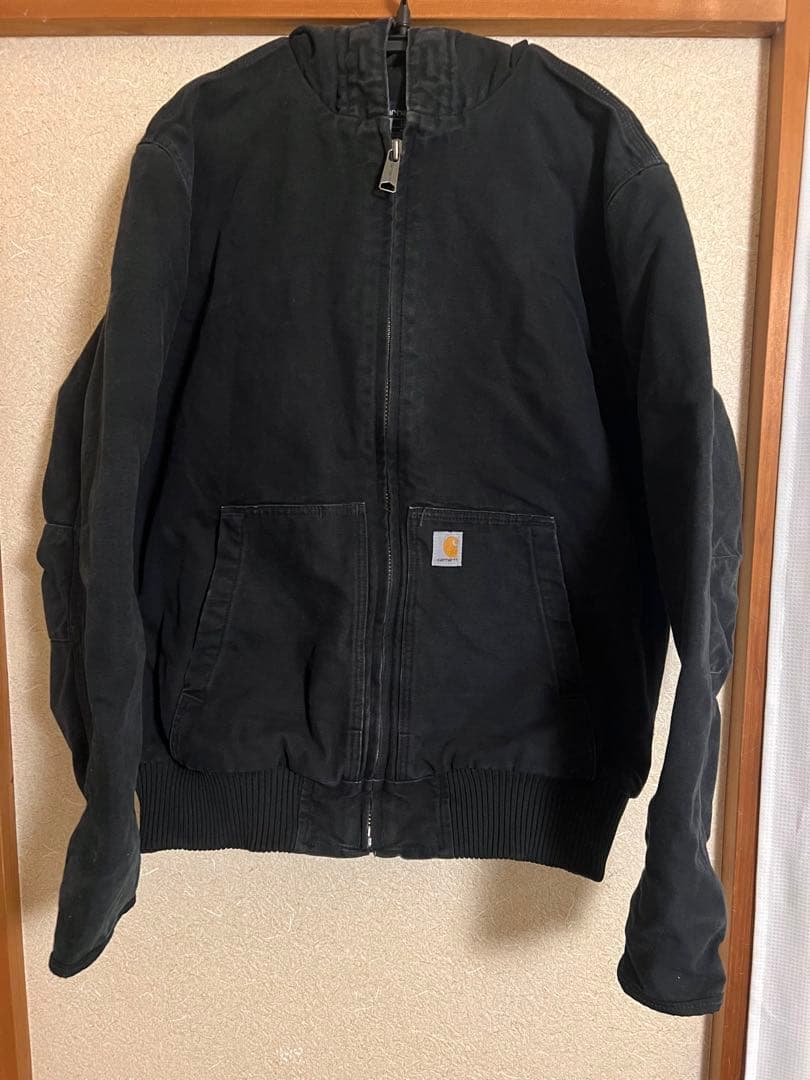 ヨ*シ様 carhartt ブラック アクティブジャケットM US企画