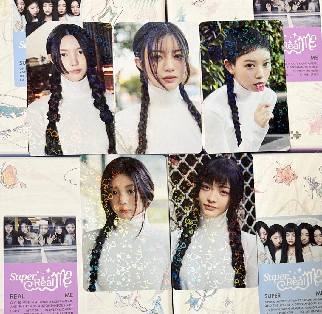 ILLIT Super Real me weverse 特典 トレカ 5枚セット - メルカリ