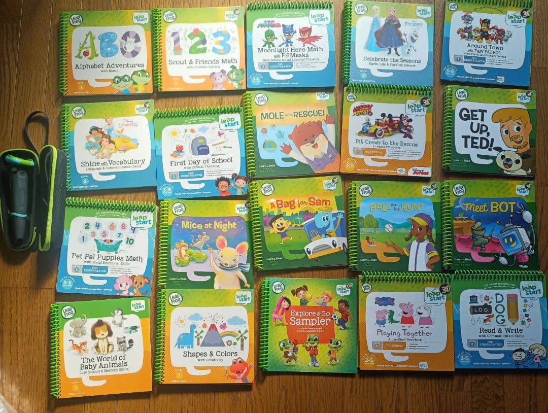 LeapFrog LeapStart Go System 音声ペンと本