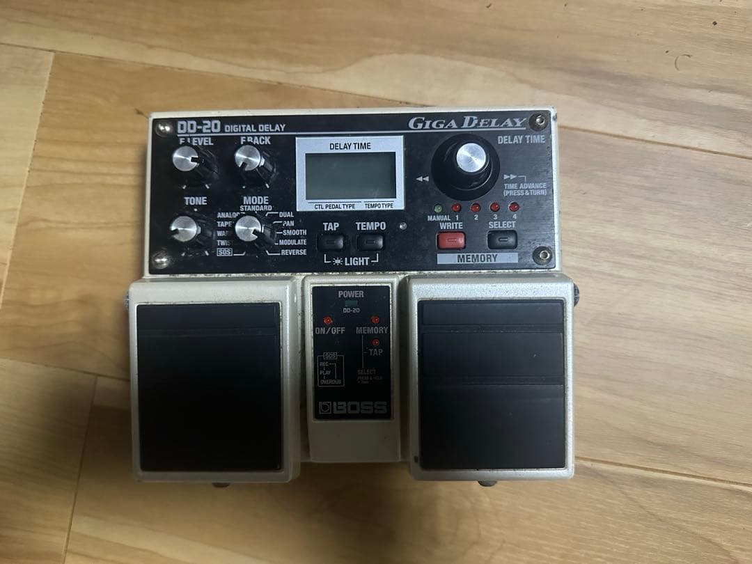 ギター boss dd-20 giga delay