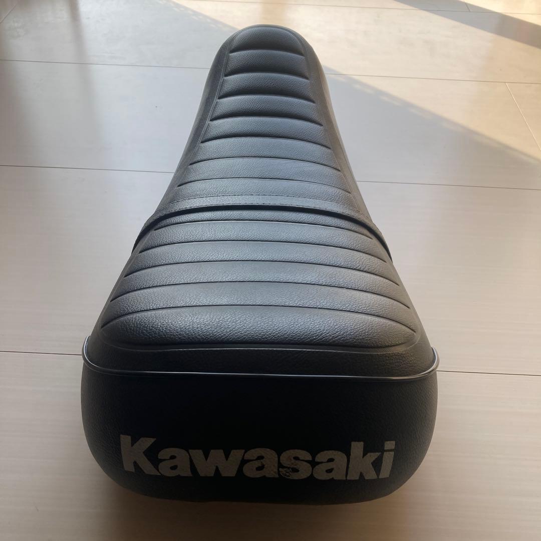 250TR Kawasaki 純正　バイクシート 黒