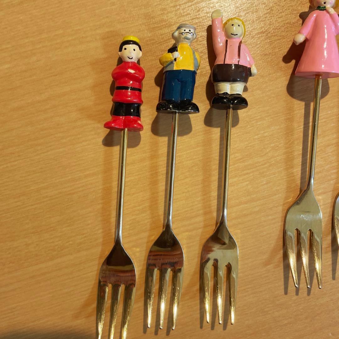 フェリシモ 絵本童話 ティースプーン&フォーク 10本セット - メルカリ