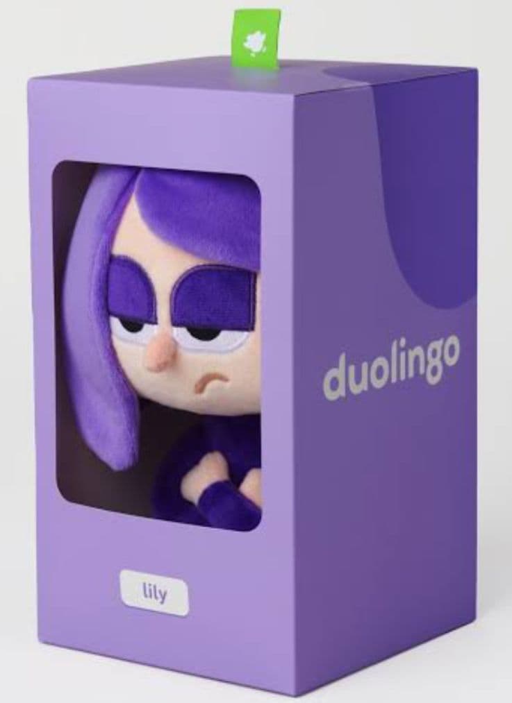 外箱付き】デュオリンゴduolingo公式 リリーぬいぐるみ - メルカリ