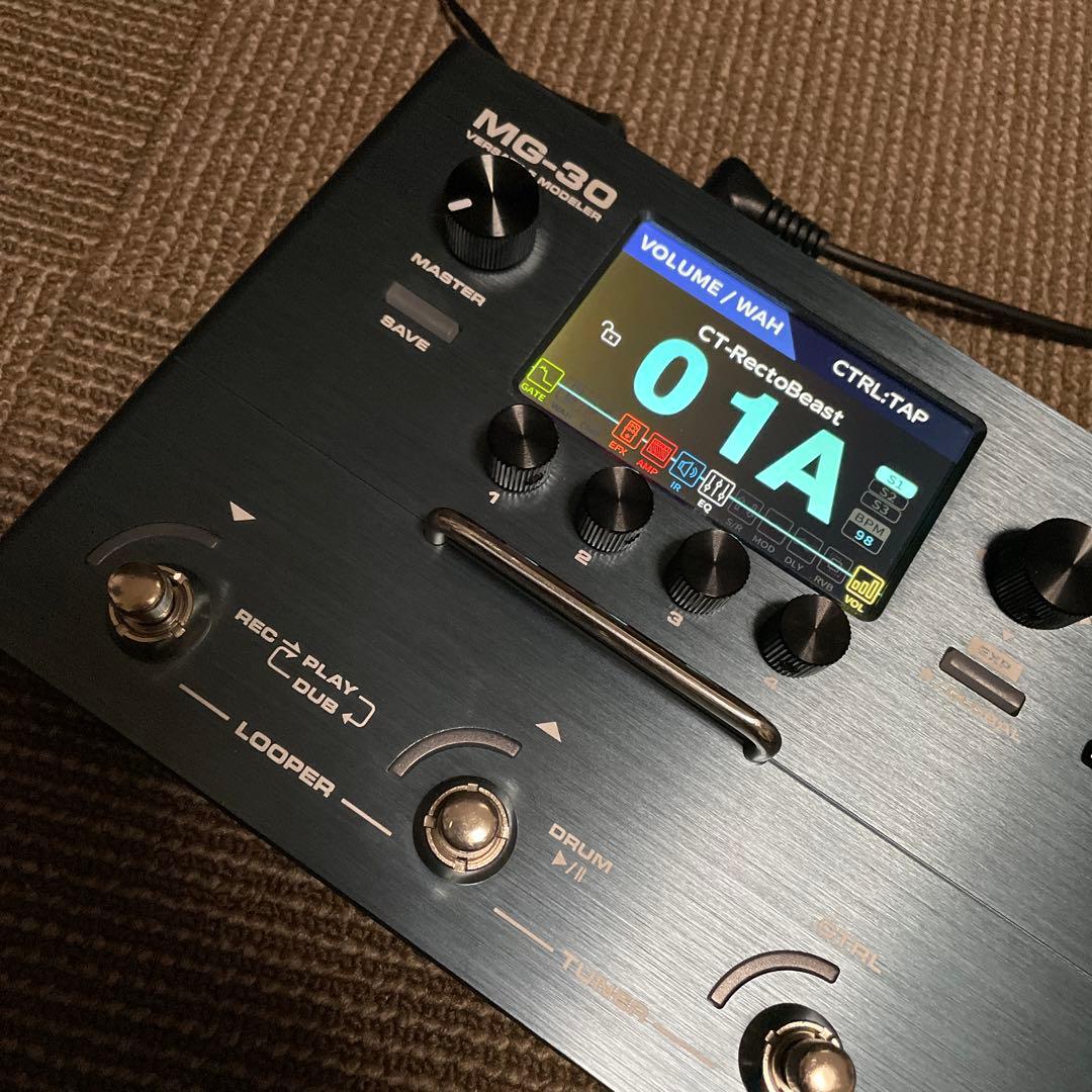 ☆NUX MG-30☆マルチエフェクター☆付属品完備 - メルカリ