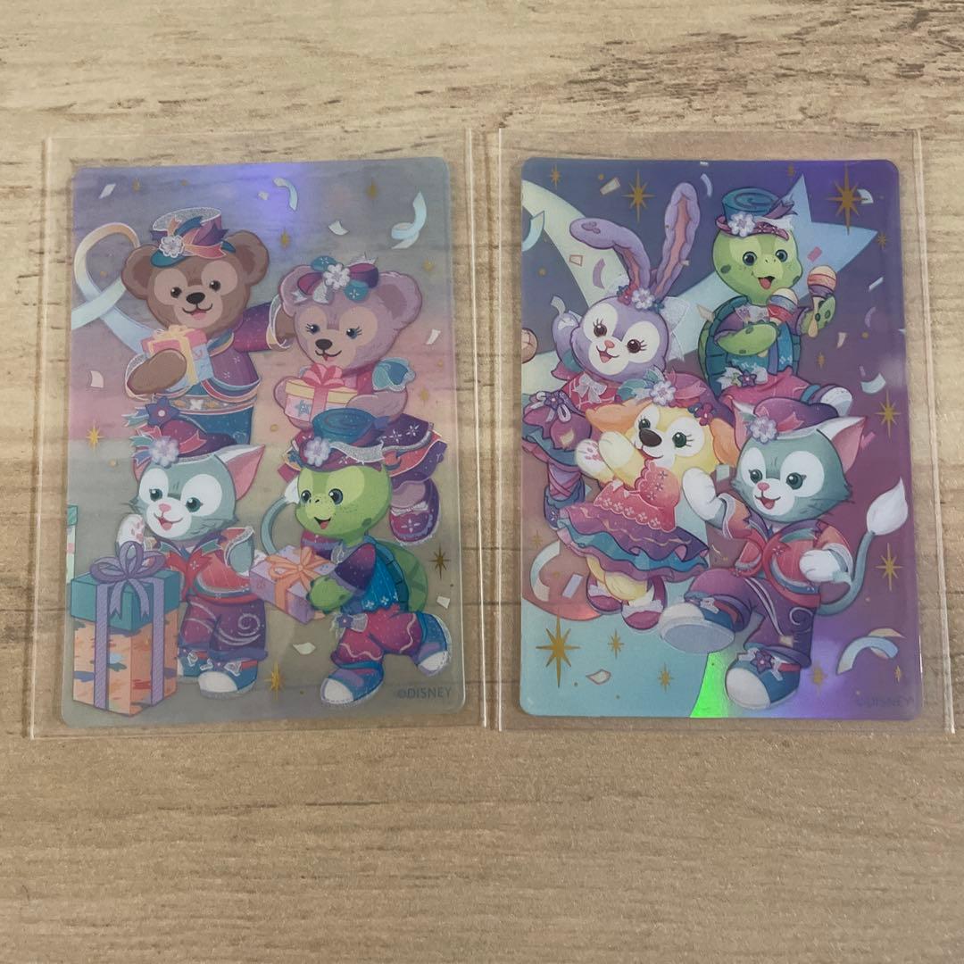 香港ディズニーランド 20周年 ダッフィーフレンズ シークレット2枚