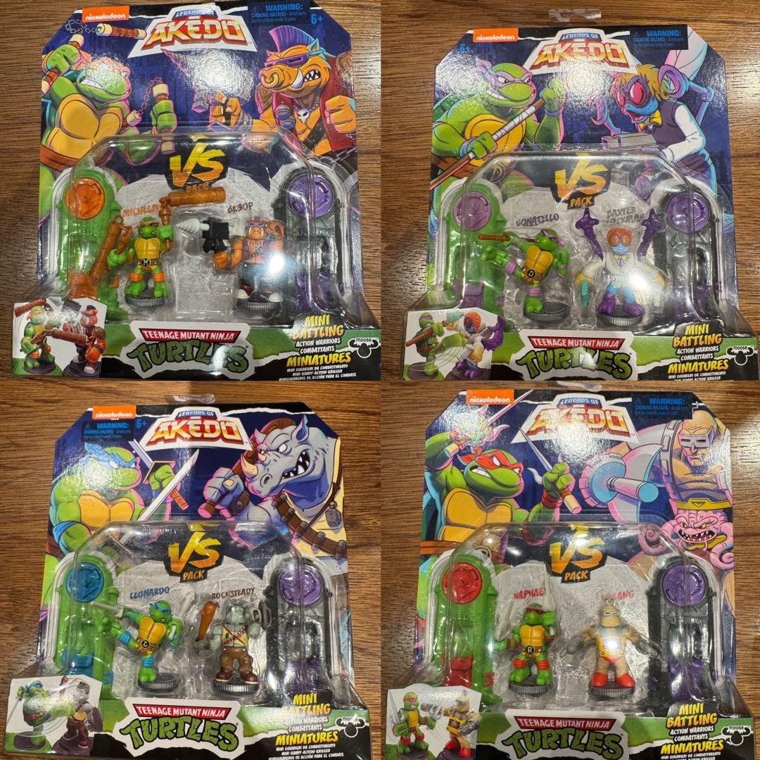 激レア 限定300個 AKEDO ミュータントニンジャタートルズ Season1