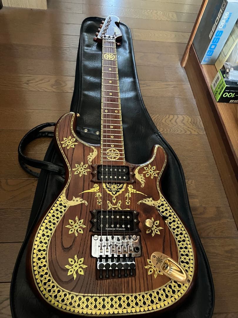 ジョージ killerギター Sitar高崎晃氏サイン入り