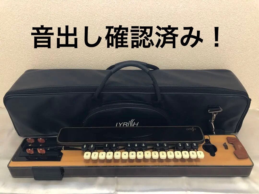 ライリッシュ　電気大正琴　ケース付き