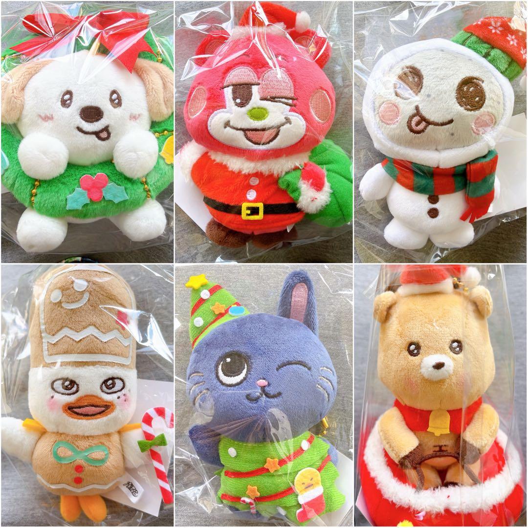 RIIZE 109 POPUP マスコットキーホルダー ぬいぐるみ ６種セット Qoo10] SMエンターテインメント [メンバー選択][RIIZE] The