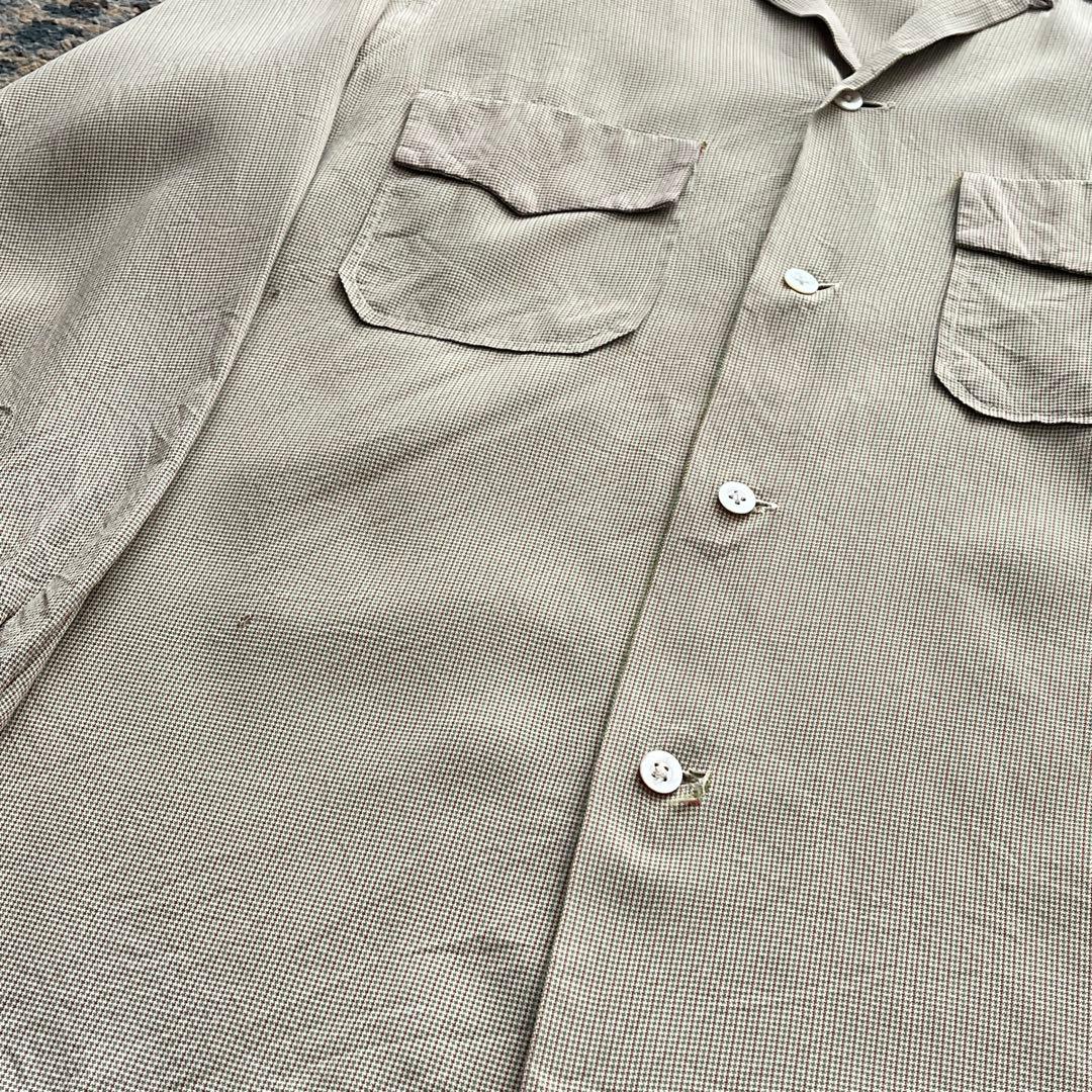 50s PILGRIM レーヨン シャツ フラップ 検 60s ギャバジン - メルカリ