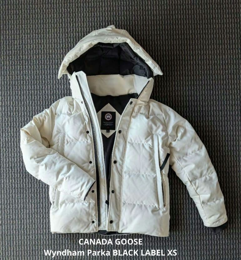 カナダグース ブラックレーベル ダウンジャケット XS ジャンクション パーカ ブラックレーベル(2602LB)｜カナダグース